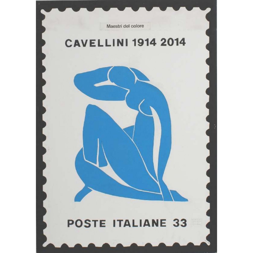 CAVELLINI GUGLIELMO ACHILLE - FRANCOBOLLO MATISSE-POSTE ITALIANE 33